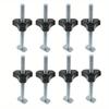 5Pcs/8Pcs T Track Bolts Knob Kit Track Sliding Nut T-Slider T Slot T Bolt for Woodworking Jigs Fixtures Tools Kit Accessories DIY