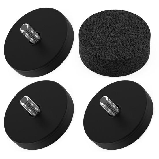 

3 шт. Неодимовый магнитный держатель для холодильника для мансардного окна 15-дюймовый календарь Инструмент для защиты от царапин Установка без инструментов Держатель для календаря