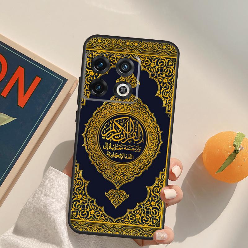 Muslim Ikhlas Islamic The Holy Quran Case For OnePlus 13R 12R 10R 13T 10T 11 12 13 15 OnePlus Nord 5 CE 2 3 4 Lite N20 N30 Cover