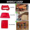 10PCS Universal Tool Holder and Battery Organizers Suitable for Series with Secure Mounting and Plastic Construction