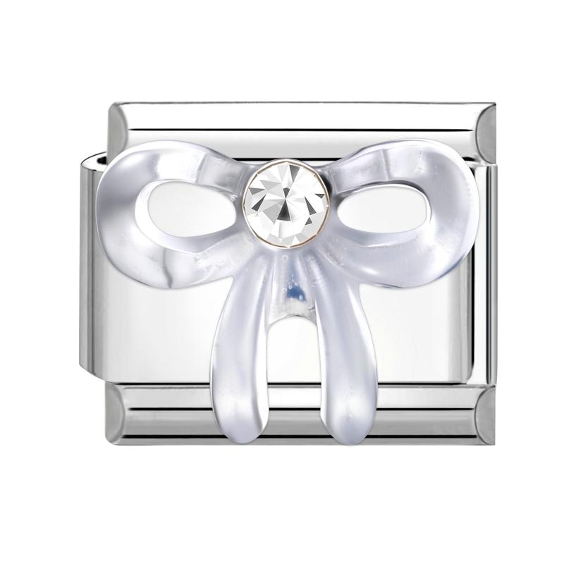 Fashion Heart Bow Knot Butterfly Star Rose Flowers Italian Charm Links Fit 9mm Stainless Steel Bracelet Women DIY Making Gift