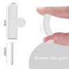 Dentosmile Chewies Seater de Couleur Blanche avec Étui de Transport pour Aligner les Aligneurs Chompers (Non parfumé)