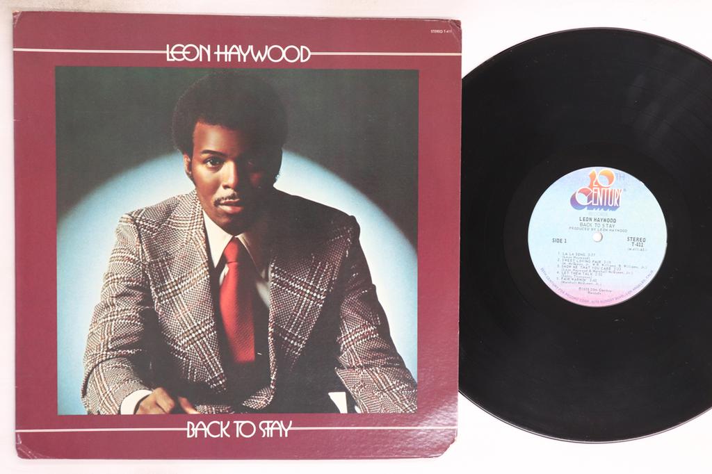LP Record LEON HAYWOOD - Back To Stay T411 20TH CENTURY 1973 US Soul/Funk Used