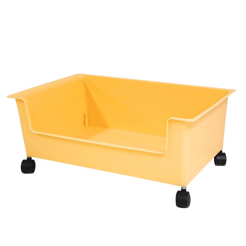 Desktop Storage Box with Pulley Table Under The Book Organizer Home Book Organizer Dormitory Storage Rack