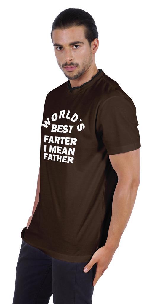 Inkmeso Grafisches Zitat "Weltbester Pupser Ich meine Vater" T-Shirt Für den besten Papa Herren Trikot