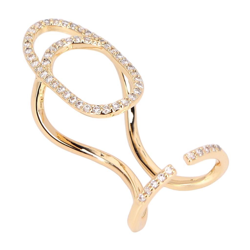 Nail Ring Safe Healthy Adjustable Fashionable Fingernail Jewelry Decorations for Parties