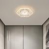 Nowoczesna lampa sufitowa LED do sypialni, przedpokoju, korytarza, wejścia, garderoby, balkonu, wewnętrzna akrylowa oprawa oświetleniowa, żyrandol