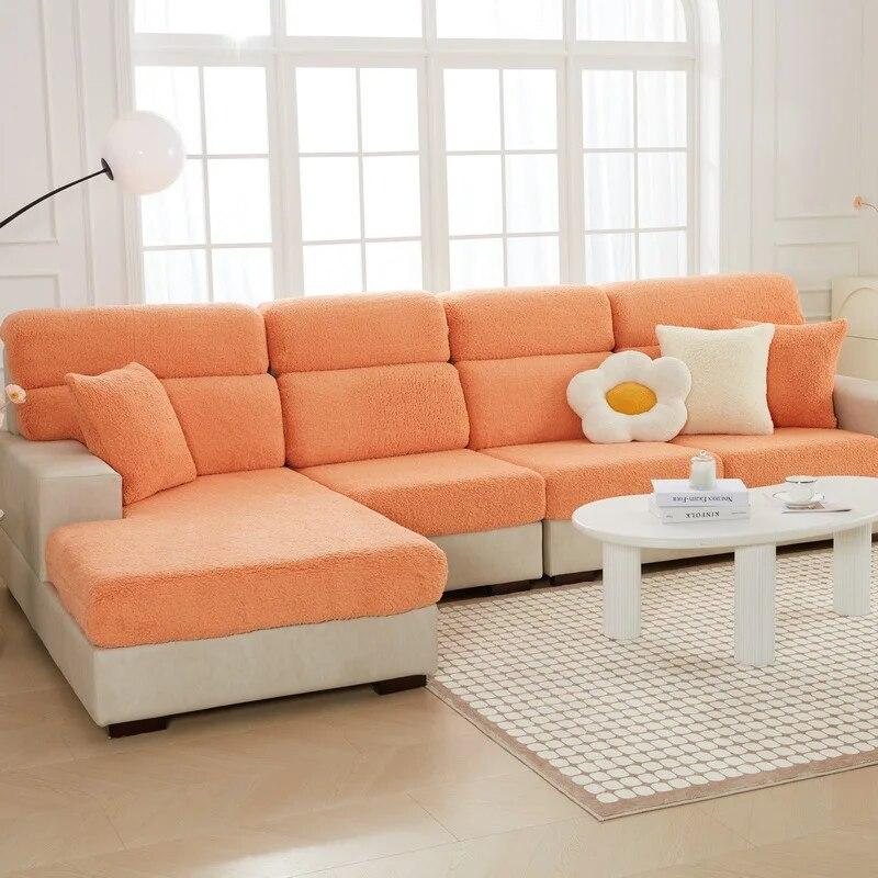 Elastic Sofa Cover Cover Cloth Towel Autumn and Winter Four Seasons Universal Combination Sofa Cushion Cover
