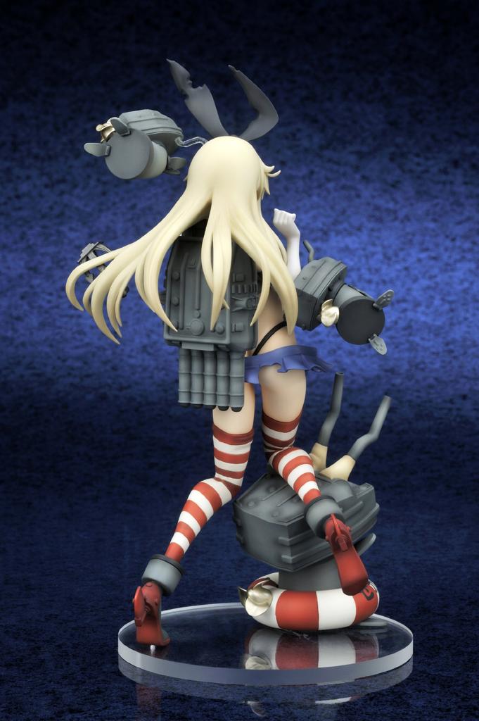 Kantai Collection Shimakaze Medium Damage Scale PVC Painted Complete Figure -KanColle- Ver. 1/8
