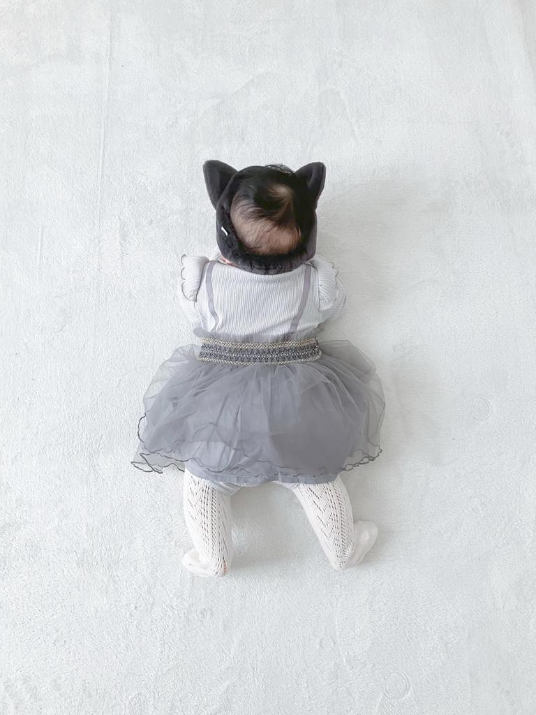 Bodysuit Baby Nuance Gray 70 [KOTOKOTO] 722-477042