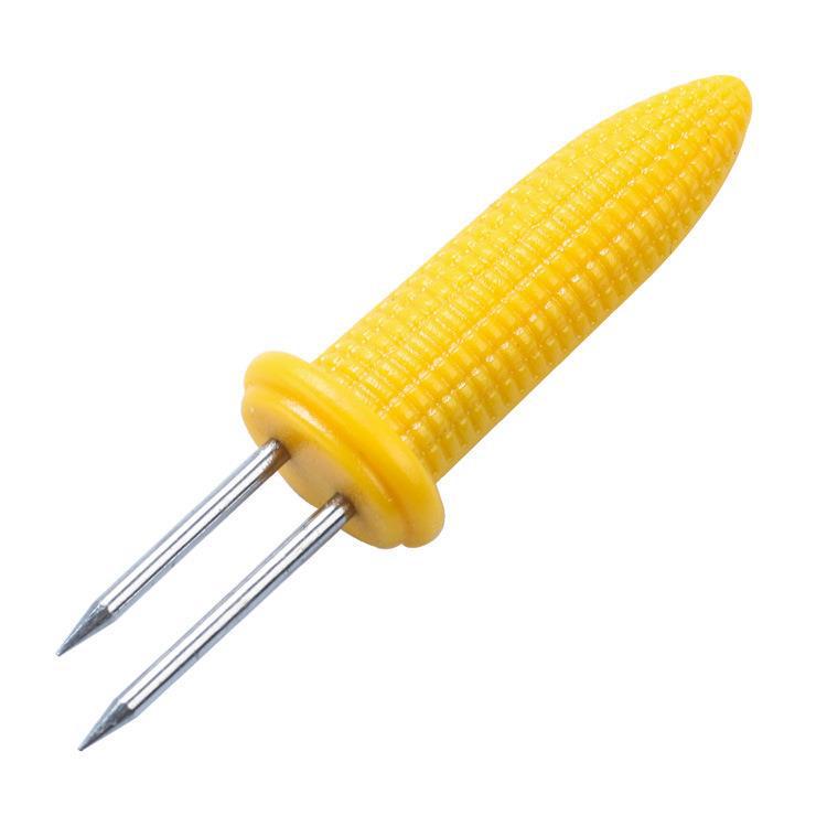 Small Stainless Steel Corn Needle & Barbecue Fork - Creative Kitchen & Outdoor Tool