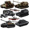 E-100 Carro Armato Pesante Carro Armato Leopard Tipo G Blocchi da Costruzione MOC Giocattolo Serie Giocattoli Creativi Modello di Carro Armato Kit di Assemblaggio Fai da Te Regalo di Compleanno