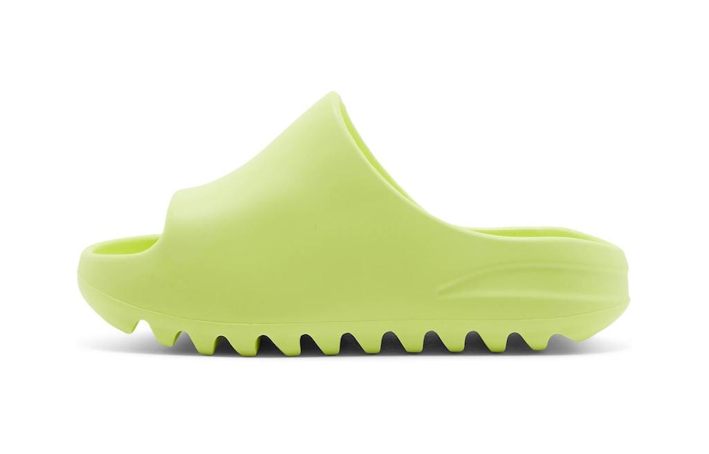 Adidas Yeezy Slide Glow Green Kids GX6139 25.5