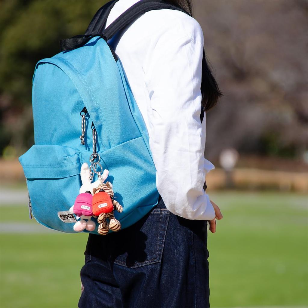 Niki Outdoor Products Rabbit Pouch W8 x D7 x H13cm Keychain, 10cm, Pink, Kids' Backpack,