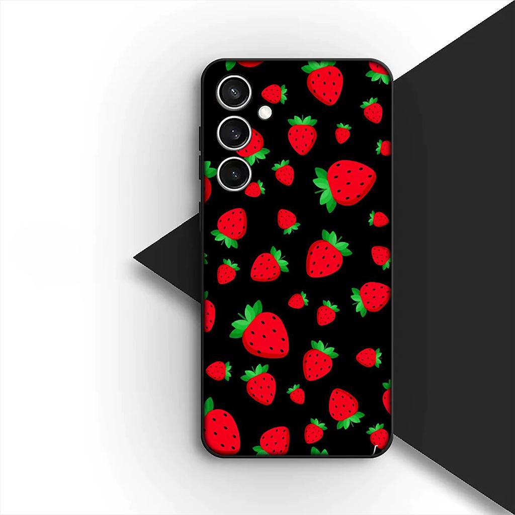 Cover for Samsung Galaxy S10 S8 S9 Plus A33 A34 A31 70 A71 A72 Note 20 9 8 S10E Phone Case Watermelon Fruit Strawberry Summer