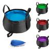 8.5L Ultra-light Portable Foldable Folding Washbasin Basin Outdoor Survival Travel Camping Equipment Hiking Accessories
