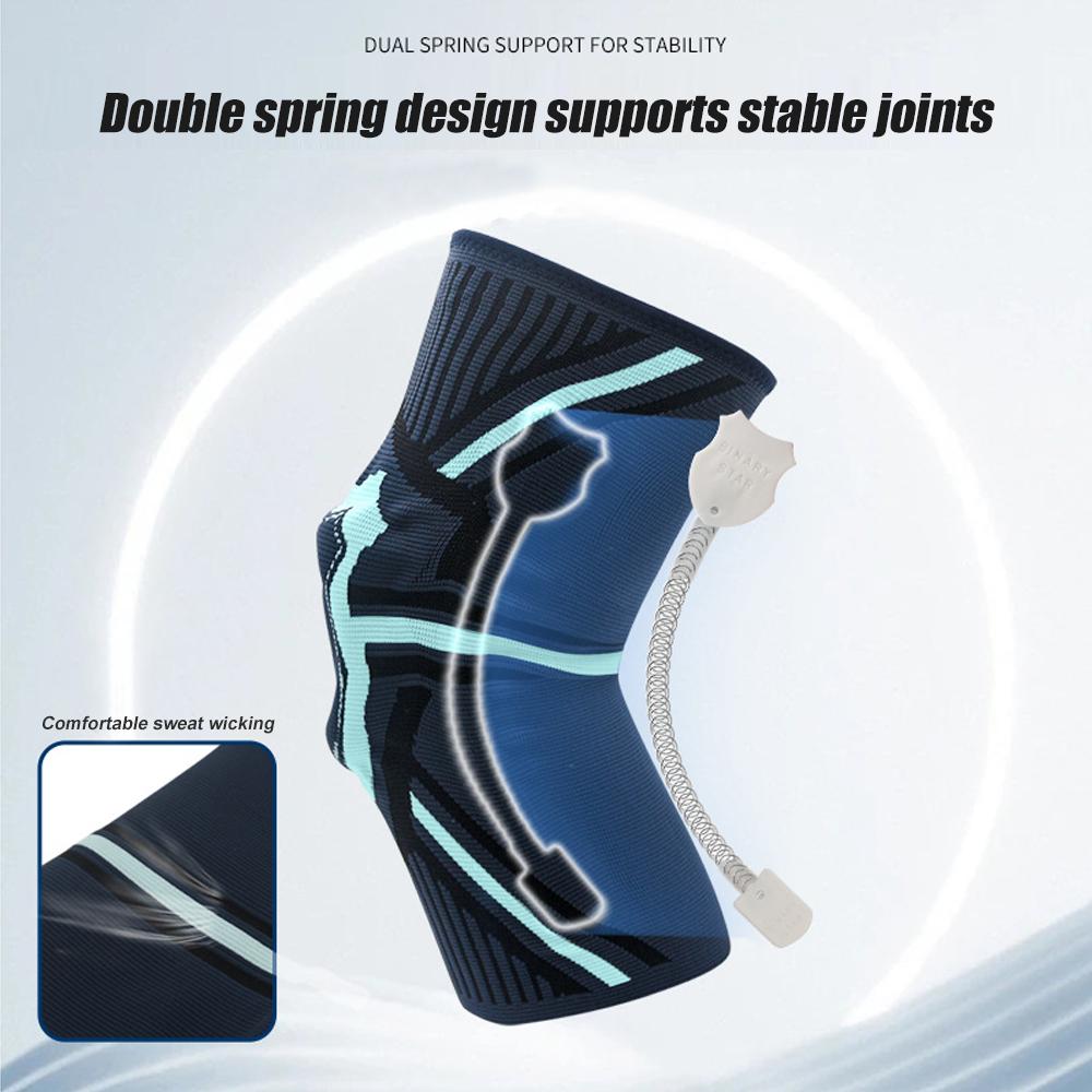 1Pcs Knee Brace For Pain Relief Joint Support Compression Sleeve With Patella Gel Pad Side Stabilizers Arthritis