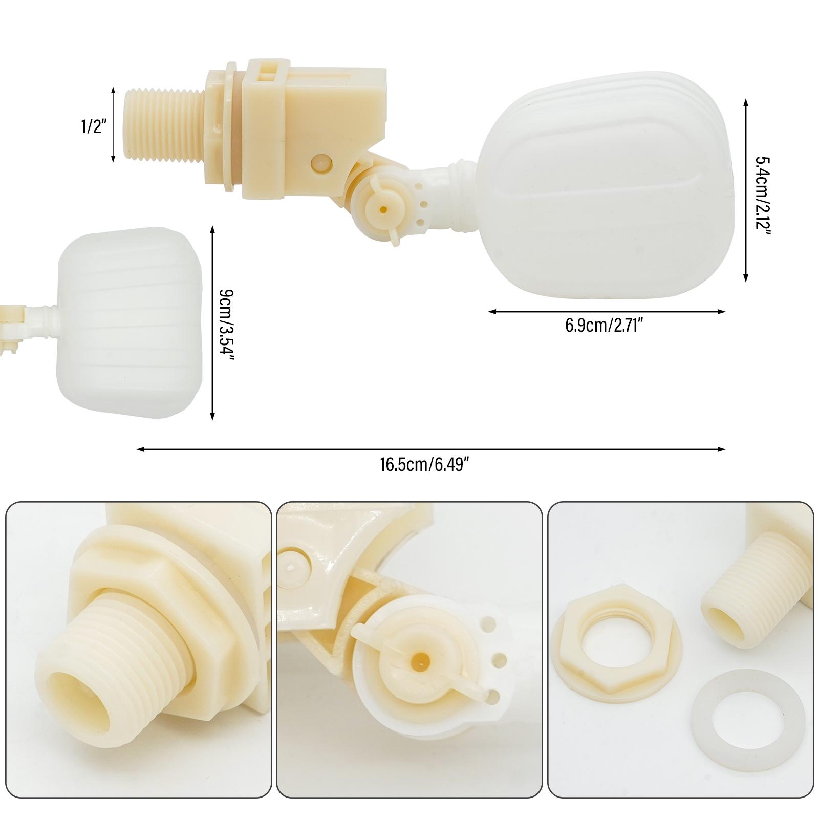 

Farm Cattle Sheep Dog 1/2 3/4 Automatic Waterer Bowl Float Valve Fish Tank Aquarium Water Humidifier Valve Livestock Tool