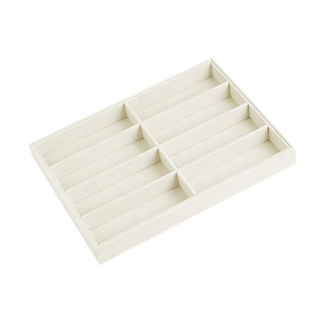 Sunglasses Organizer Tray 8 Slots Trendy Lightweight Eyeglasses Storage Box
