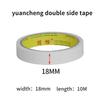 10M White Double Sided Tape Ultra-thin High-adhesive Super Strong Hand Tearable Tape 5-40mm Wide for Crafting And PackagingPinstriping Tape 3
