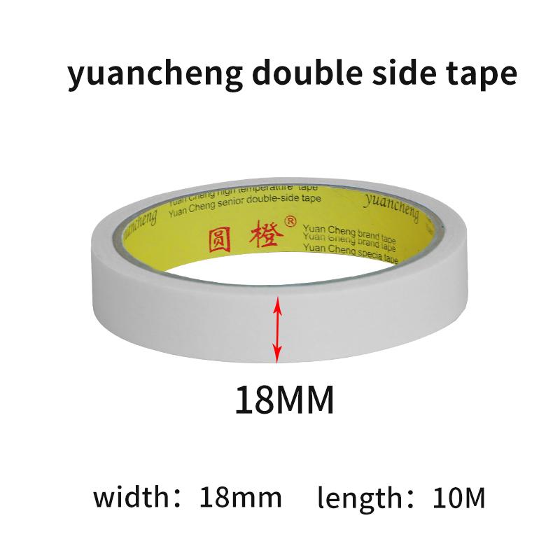 10M White Double Sided Tape Ultra-thin High-adhesive Super Strong Hand Tearable Tape 5-40mm Wide for Crafting And PackagingPinstriping Tape 3