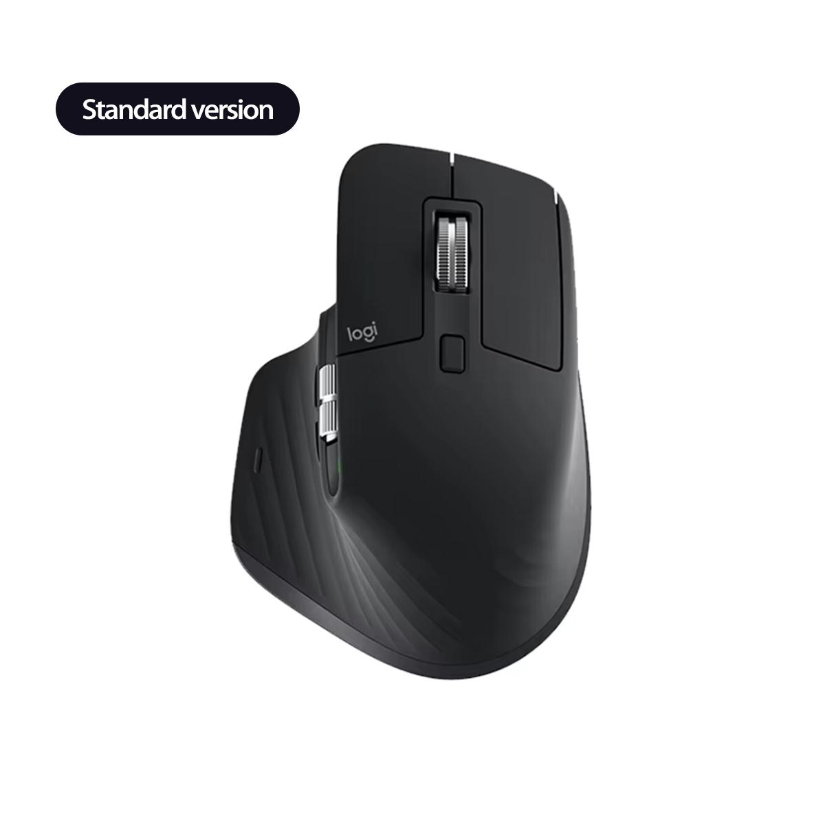 

Беспроводная Bluetooth-мышь Logitech Master Series MX Master 3S Эргономичная офисная бесшумная мышь с беспроводным ресивером чёрный