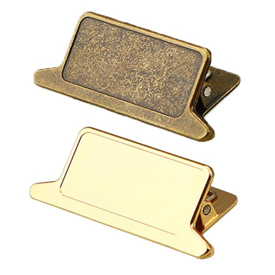 1/2 Adet Vintage Metal Klasör Klipsi Ağır Hizmet Çinko Alaşımlı Ofis Okul Kağıt Belge Bulldog Klipsi Çok Amaçlı Çanta Mühürleme Kelepçesi