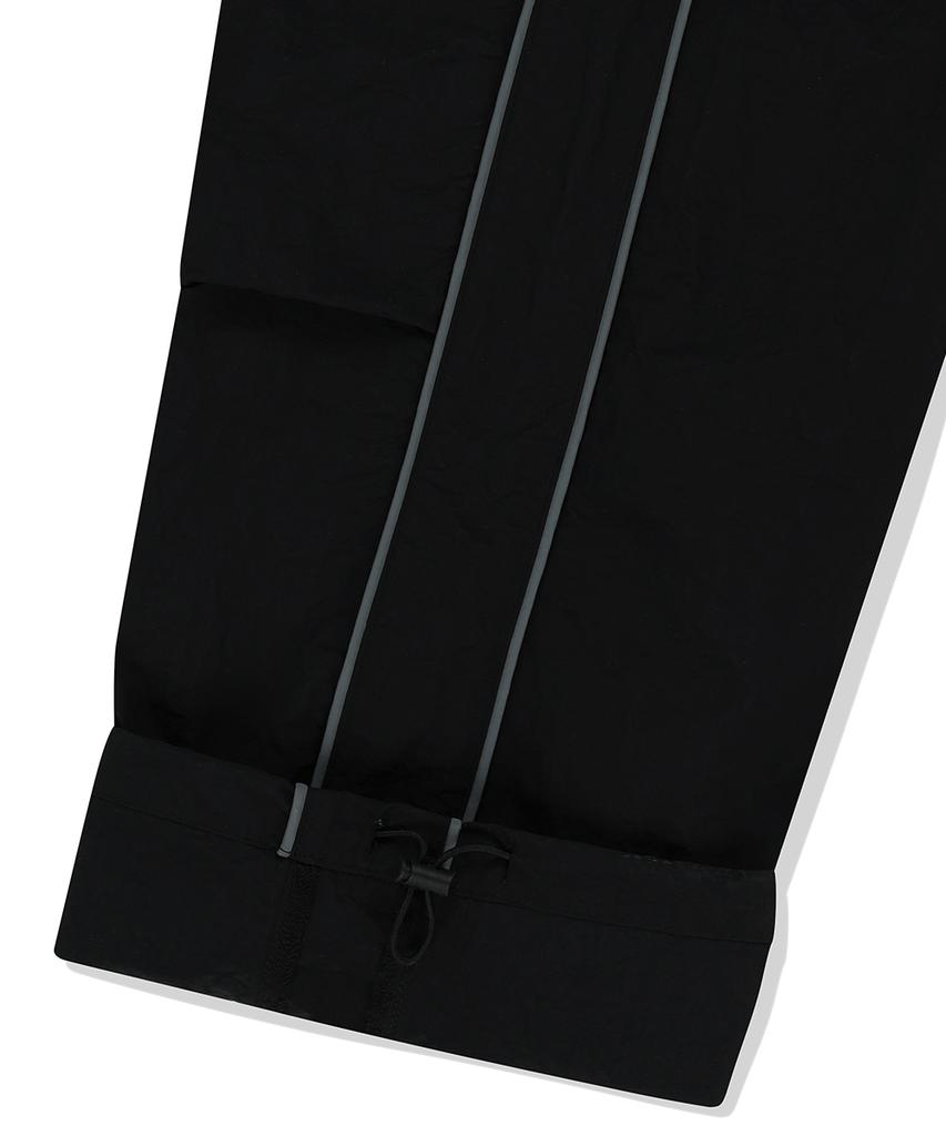 MAHAGRID Nylon Cargo Parachute Pant Black(Mg2Fsmpa20A)