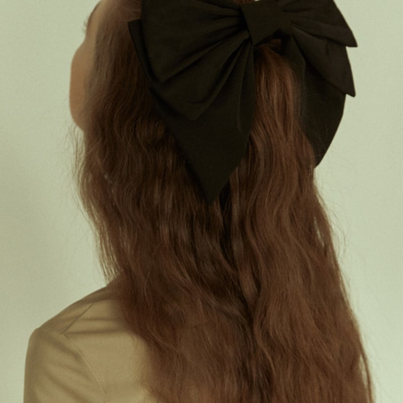 

Elizabeth Moments Triple Memory Ribbon Hair Pin Black