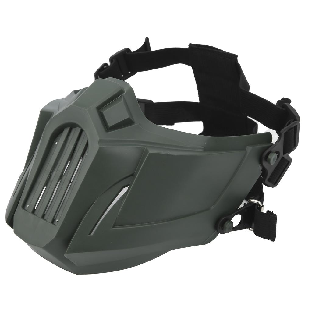Tactic Half Face Guard Breathable Comfortable Military Protection Equipment for Outdoor CS Game