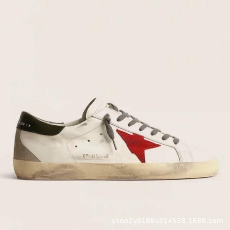 Chaussures de sport pour femmes étoiles petites sales classiques polyvalentes chaussures de skate pour hommes augmentation de la hauteur intérieure chaussures blanches en cuir de vachette sales