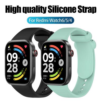 Offical Silicone Strap for Xiaomi Mi Band 8/9 Pro Sports Comfortable Replacement Bracelet for Xiaomi Redmi Watch 6/5/4 Band