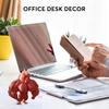 Muscle Chicken Statue 3D Desktop Chicken Ornament Muscular Rooster Hen Figurine for Home Farmhouse