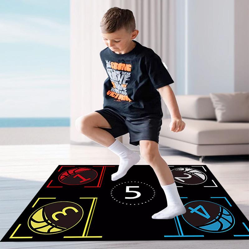 Anti-Slip Noise Reduction Children's Basketball Training Mat for Home Use