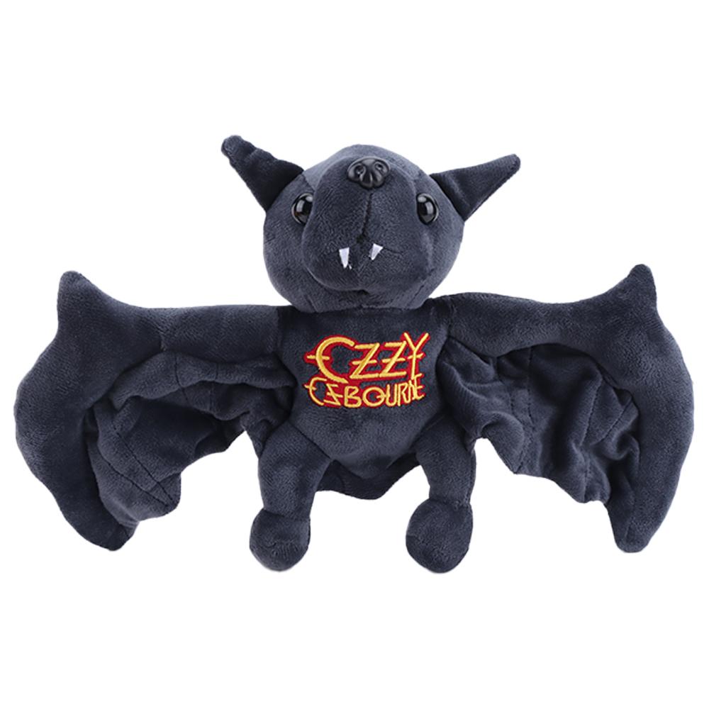 22cm Ozzy Osbourne Fledermaus Plüschtiere Halloween Einzigartig Graue Atmosphäre Dekoration Simulierte Fledermaus Dekoration Für Kinder Freunde Party Geschenke 22cm black