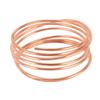9Pcs Durable Metal Material Oil Pressure Gauge Tubing  Instrument Pipeline Installation