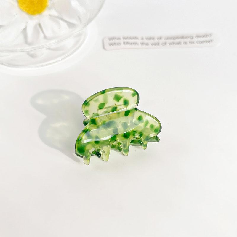 

Милая и нежная мини-арка 3 см, маленькая заколка для волос, простая цветная заколка-акула из ацетата, аксессуары для волос для женщин, девушек Hair Claws