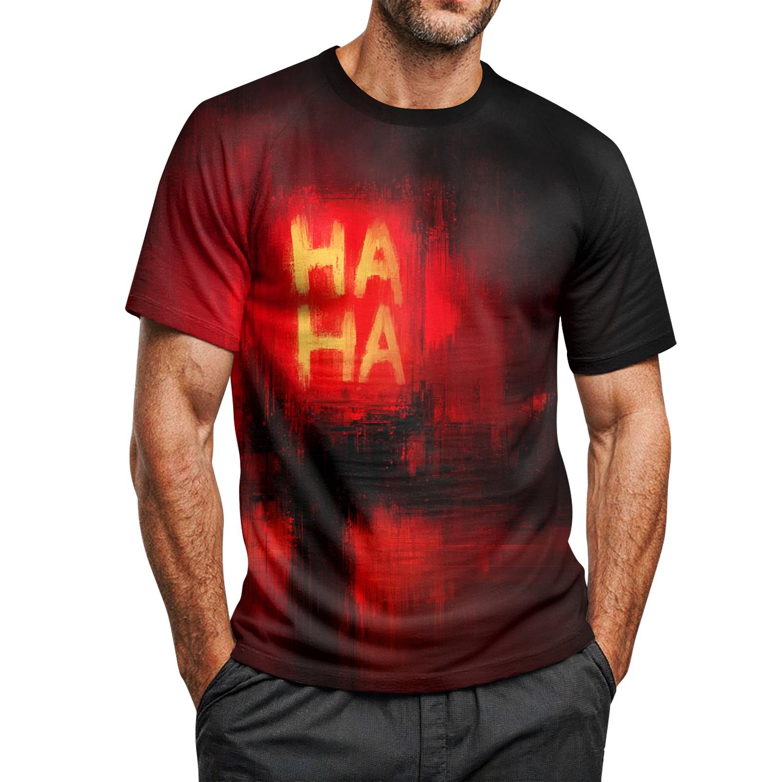 

Мужская футболка с принтом на Хэллоуин, с круглым вырезом, рукавами реглан и короткими рукавами XL жёлтый