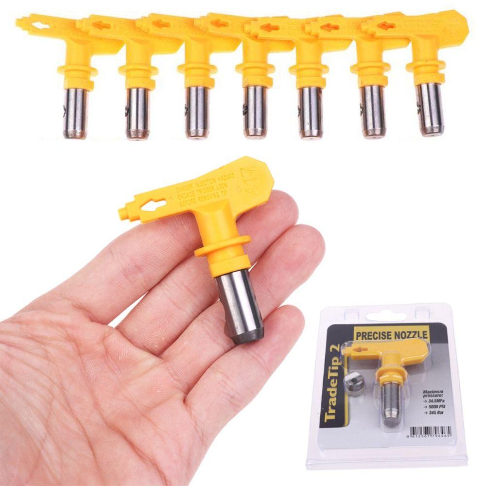 

Painting Powder Coating Auto Repair Tool Yellow Series 5 Airbrush Nozzle Spray Tip Paint Sprayer