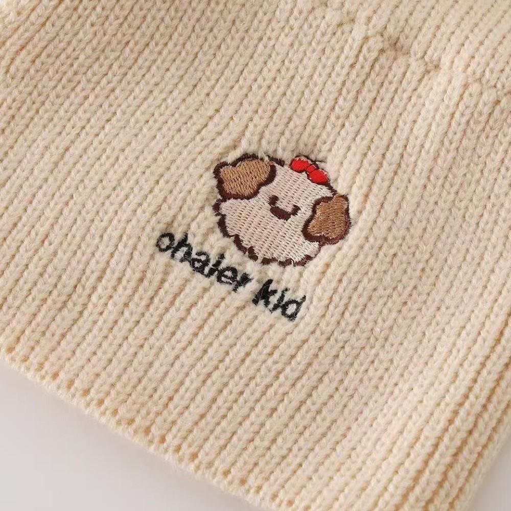 Neck Warmer Knitted Ear Flap Hat Thick Warm Baby Dog Ear Hat Fall Winter Knit Hat  Winter Season