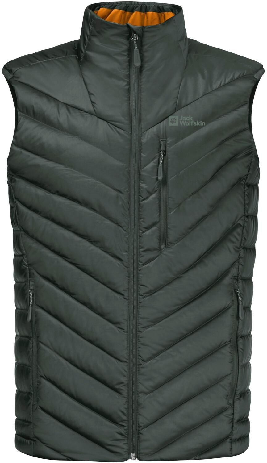 

Куртка Jack Wolfskin Passamani Down Vest M черная олива S