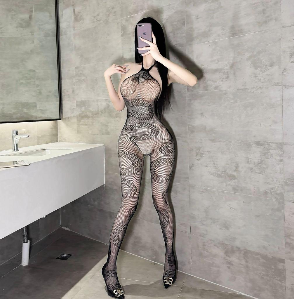 European & American Lace Open-Cup Open-Crotch Lingerie Set