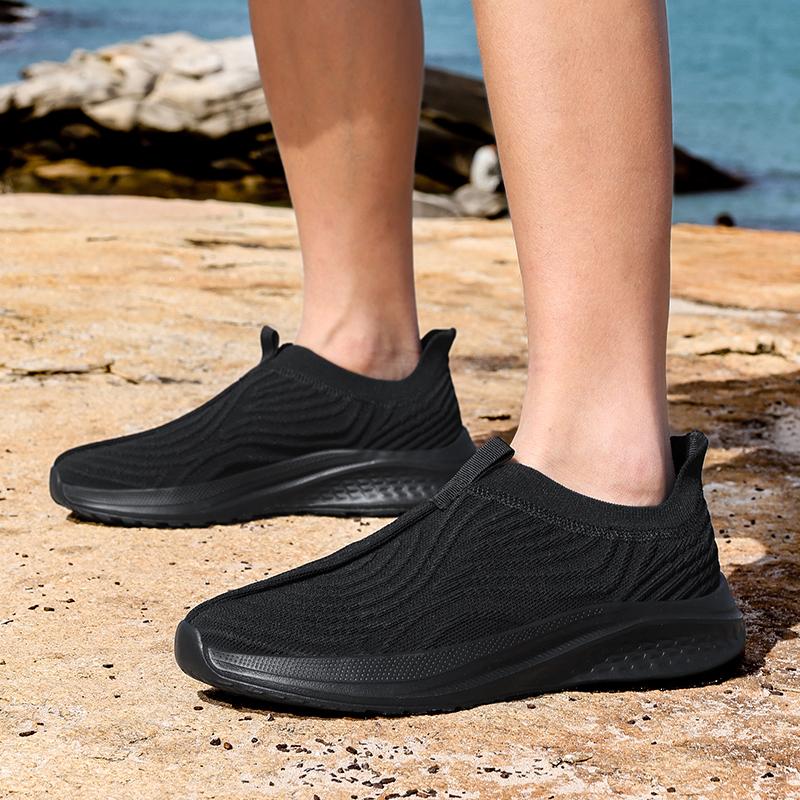 Fashion Lightweight Summer Women Sneakers Breathable Outdoor Sports Men Running Shoes Comfortable Socks Athletic Shoes Big Size 48