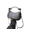Korean niche saddle bag women's 2025 new trendy high-quality texture shoulder crossbody versatile portable underarm bag