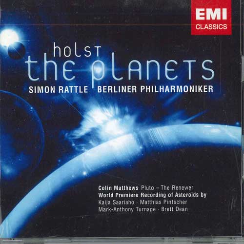 

CD SIMON RATTLE - Holst Planets TOCE558556 EMI Japan Pop Used