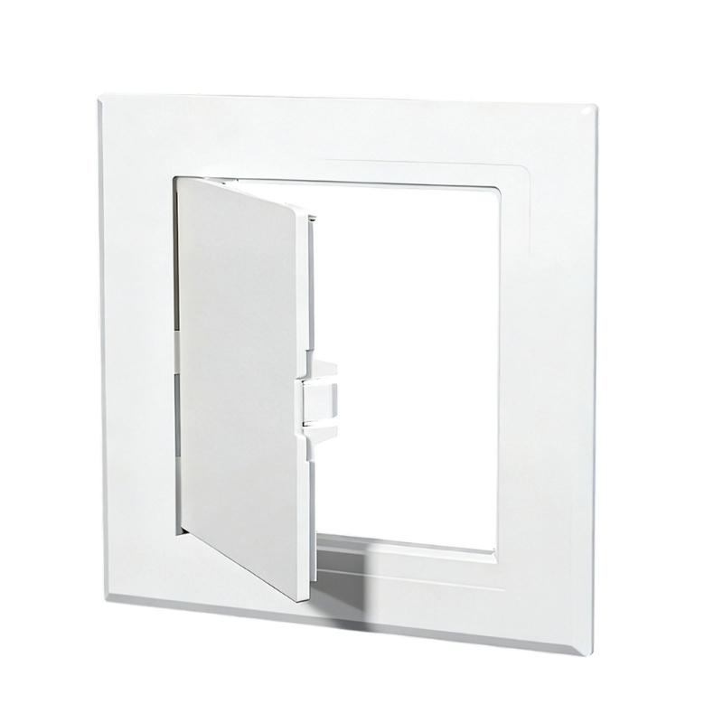 Removable Access Panel Cover For 120x120mm Opening Featuring Detachable Door And Side Mechanism Perfect For Electrical And Plumbing Maintenance