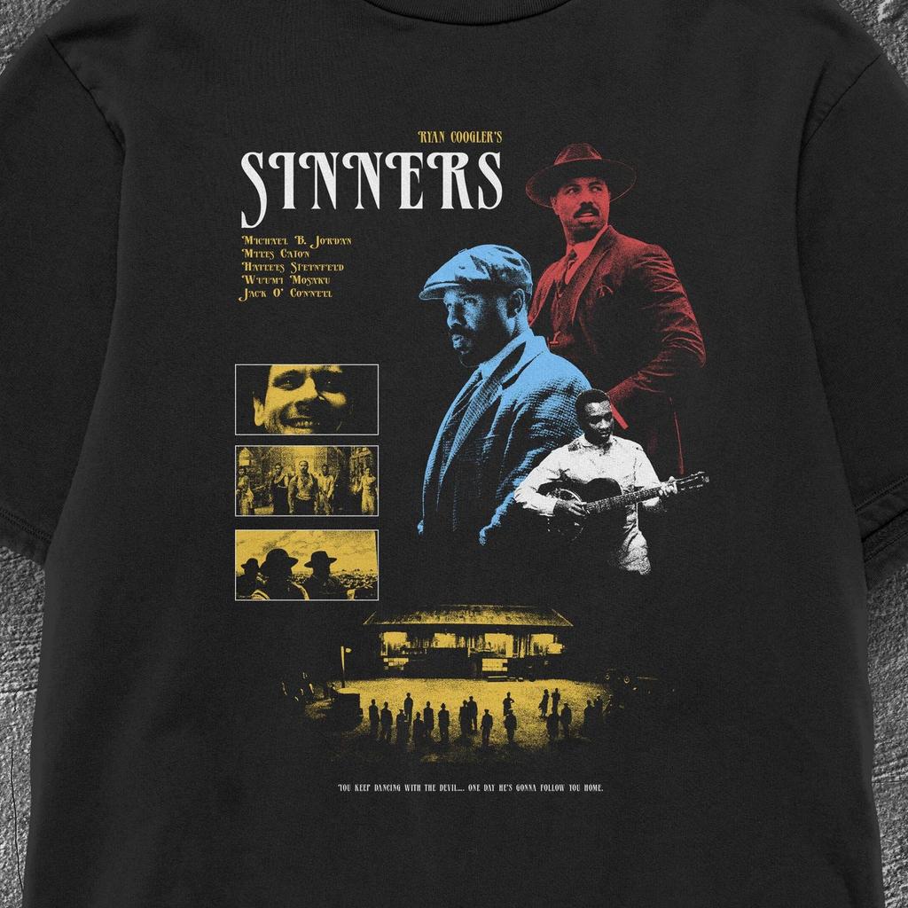 Vintage Sinner T-shirt, Classic Horror Movie, Comfort Colors 1717