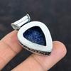 Lapis Lazuli Pendant Vintage Jewelry Real Gemstone Pendant 925 Sterling Silver Pendant Handmade Pendant Lapis Lazuli Jewelry Gifts for Women