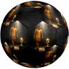 Van Dijk Size 5 Soccer Ball, Machine-Stitched PVC, Durable & High Bounce, All Ages Fit, Fan Merchandise, Matches & Outdoor Use.