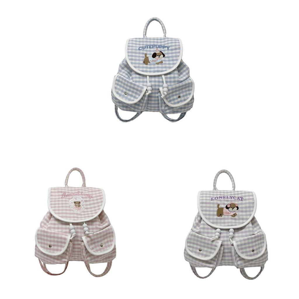 Style Dog Backpack For Teens With Cartoon Pattern And Storage Capacity 20l